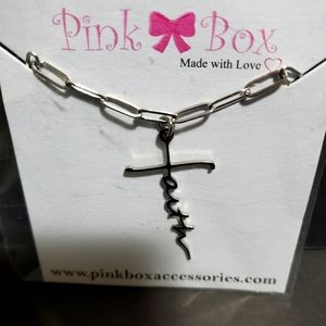Silver color new necklace